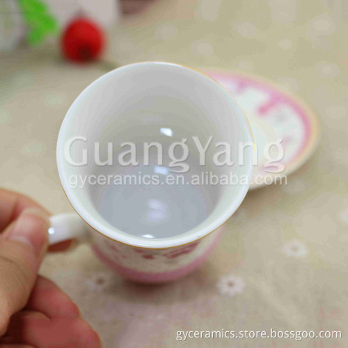 CE EU CIQ EEC FDA LFGB Certificates Porcelain Saucer For Hotel,Restaurant,Home,Dinner,Etc